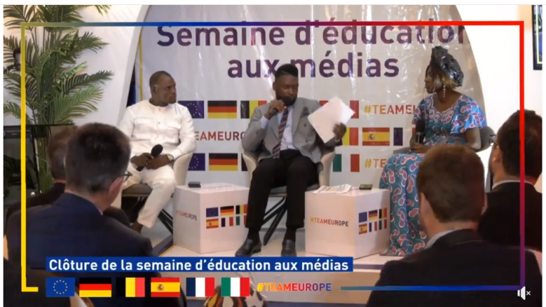EU Livestream of Media and Information Literacy Event in Yaounde: Facebook Live broadcast of the Team EU MIL event (Our interventions at 30mins and 47min).